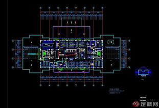 精品办公空间 某公司办公室施工图与效果图全览及广告设计解析